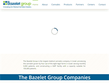 Tablet Screenshot of bazelet-n.com